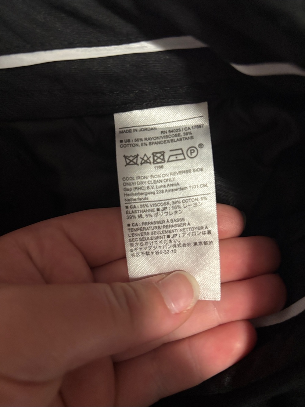 Banana Republic Black Dress Pants - Picture 4 of 5